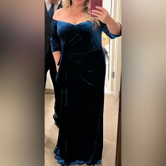 JJs House Dresses & Skirts - Luxurious Velvet Formal Gown